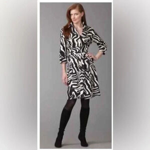 ST. JOHN SPORT by MARIE GRAY‎ Zebra Print Dress